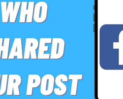 how to see who shared your post on facebook
