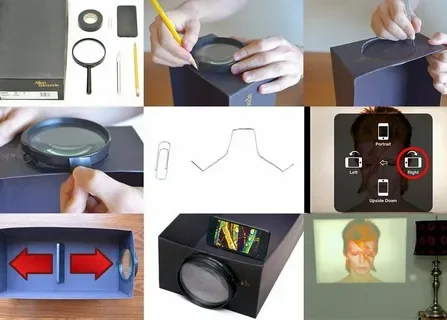 how to make your own projector
