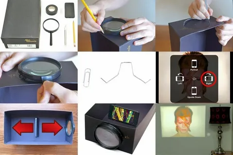 how to make your own projector