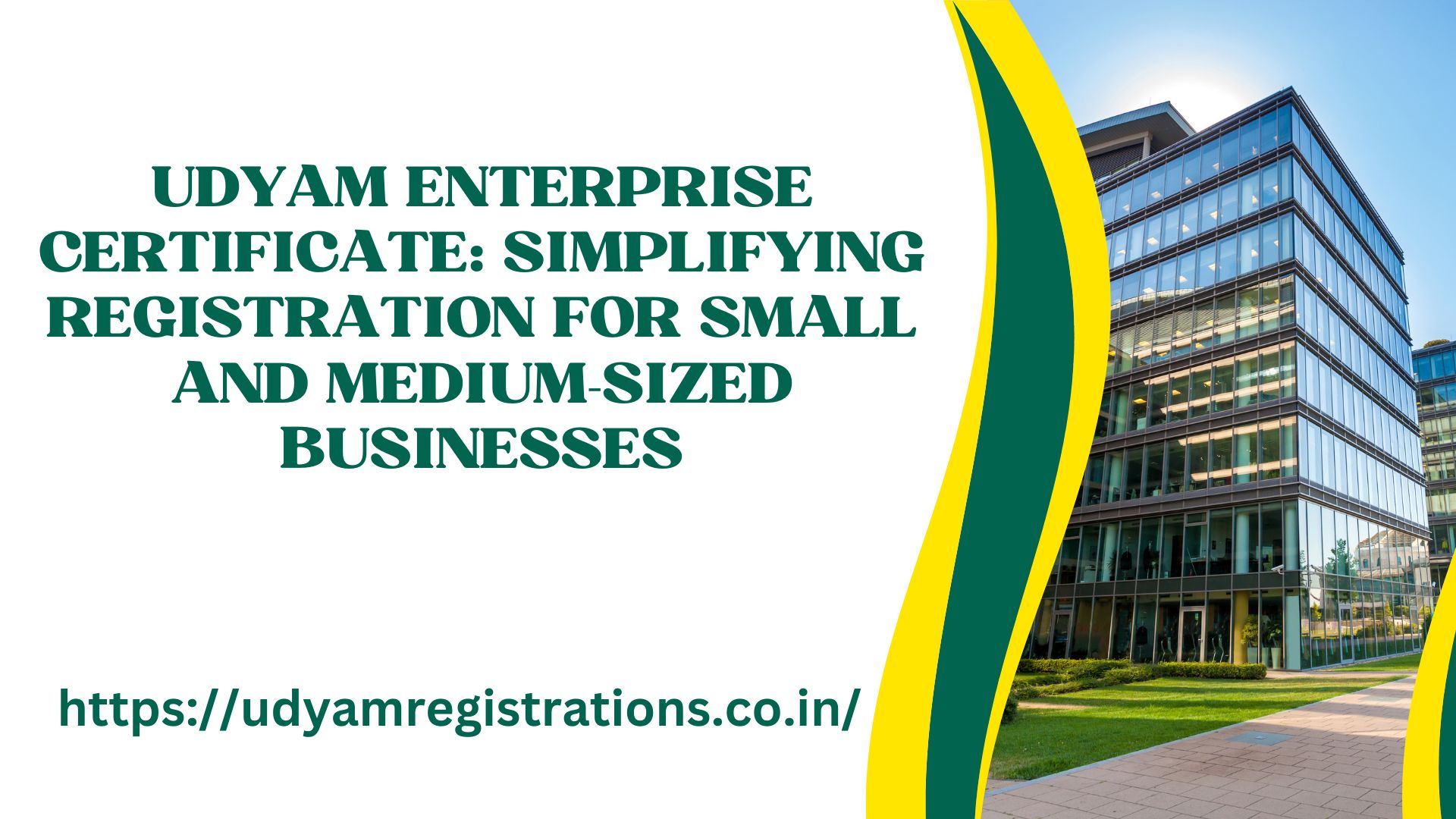 Udyam Enterprise Certificate: Simplifying Registration for Small and Medium-Sized Businesses