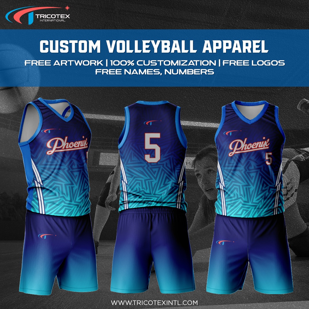 sublimated volleyball uniforms