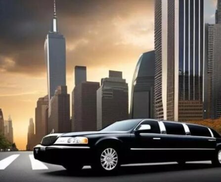 New York Black Limousine