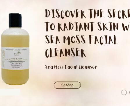 Sea Moss facial cleanser