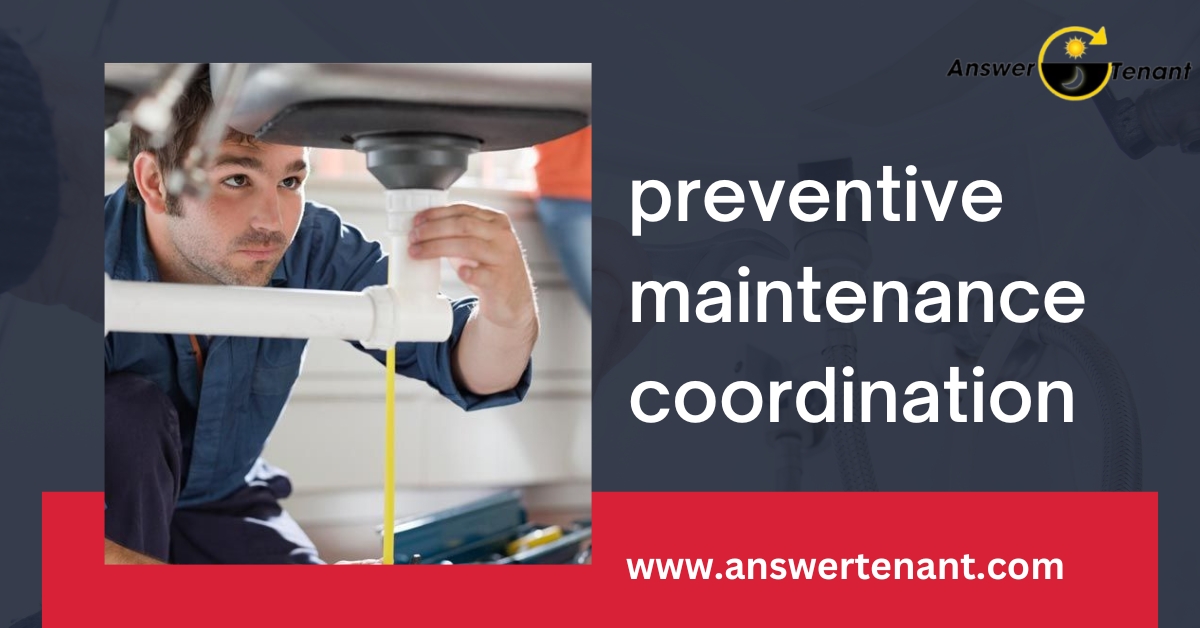 preventive maintenance coordination
