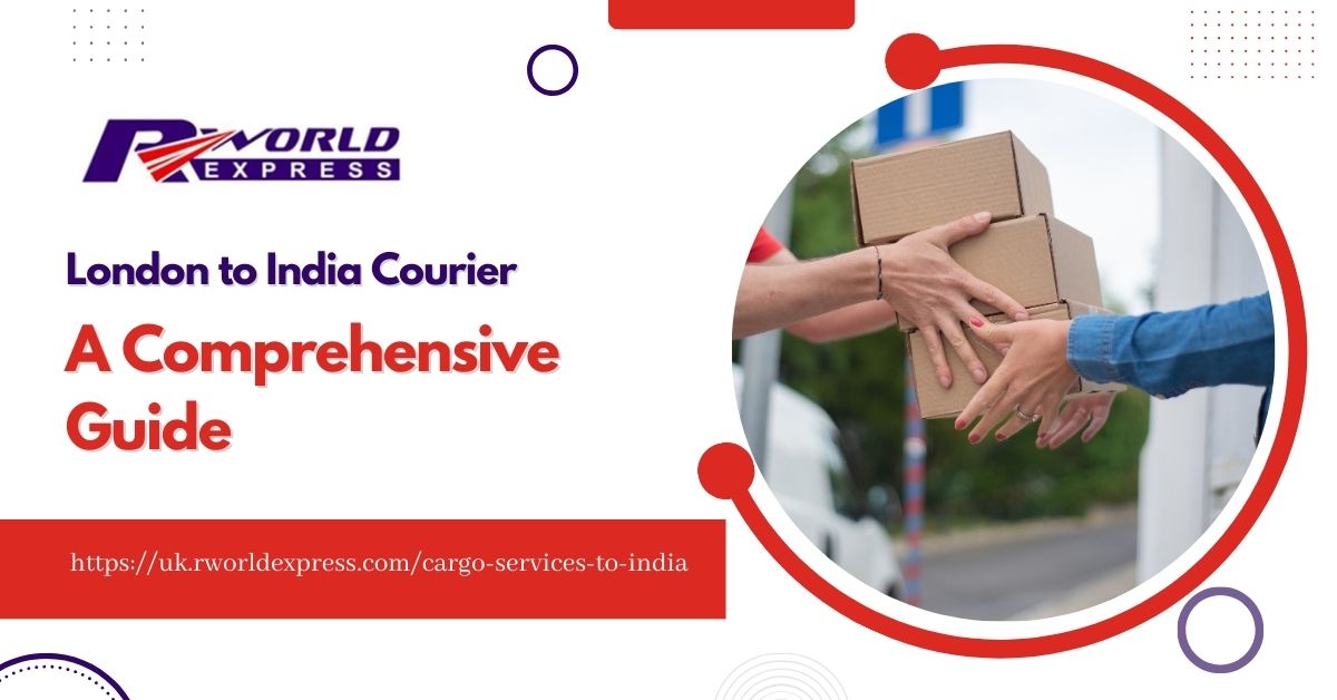 courier from london to india