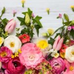 Romantic flower bouquet arrangements