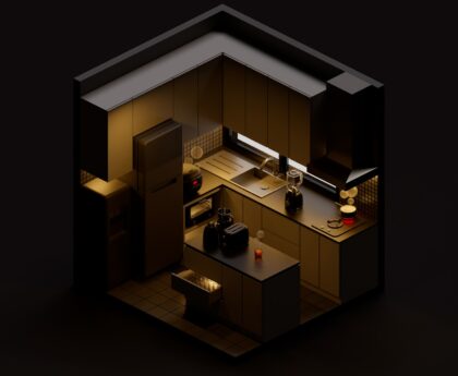 3D Cabinet Design Image