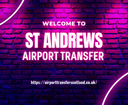 st andrews airport transfer