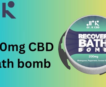 200mg CBD bath bomb