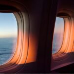 HD airplane window