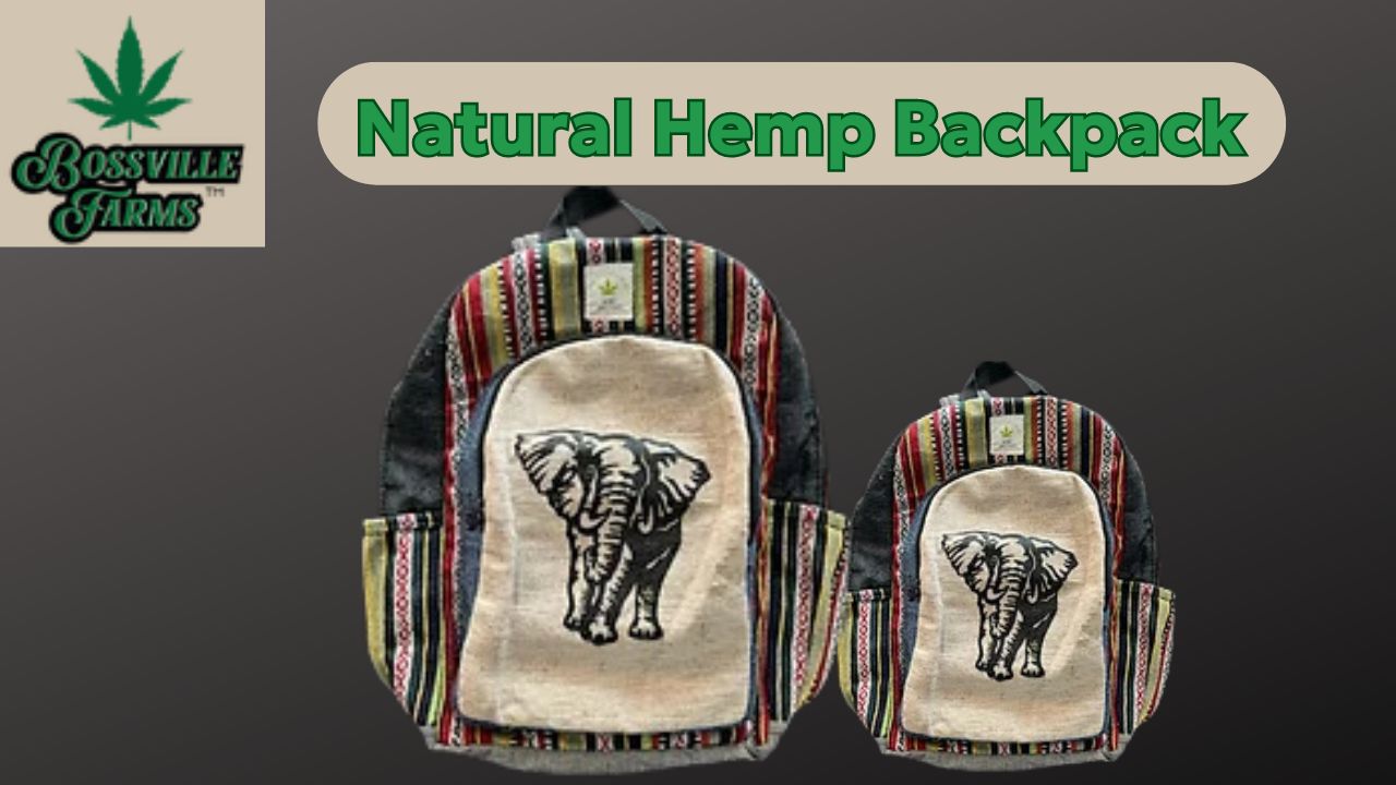 Unlocking the Earthy Charm of Natural Hemp Backpacks