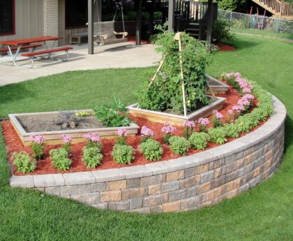 How to build a small retaining wall