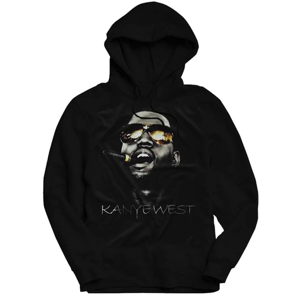 Kanye West Face Hoodie