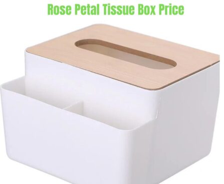 Rose Petal Tissue Boxes