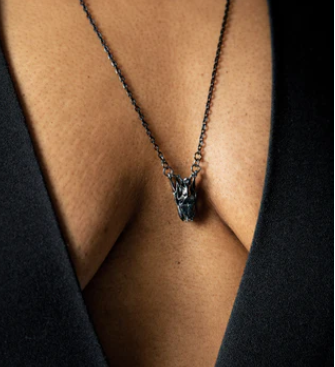 black necklace chain