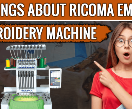 8 Things No One Will Tell You About Ricoma EM-1010 Needle Embroidery Machine